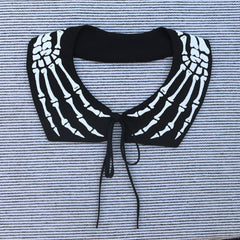 skeleton hands collar