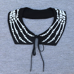 skeleton hands collar