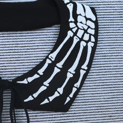 skeleton hands collar