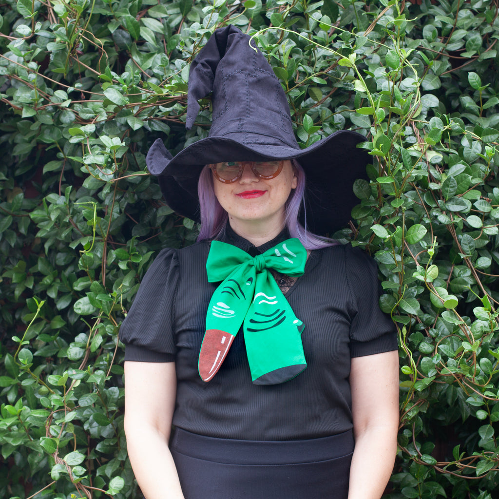 witch finger bow tie
