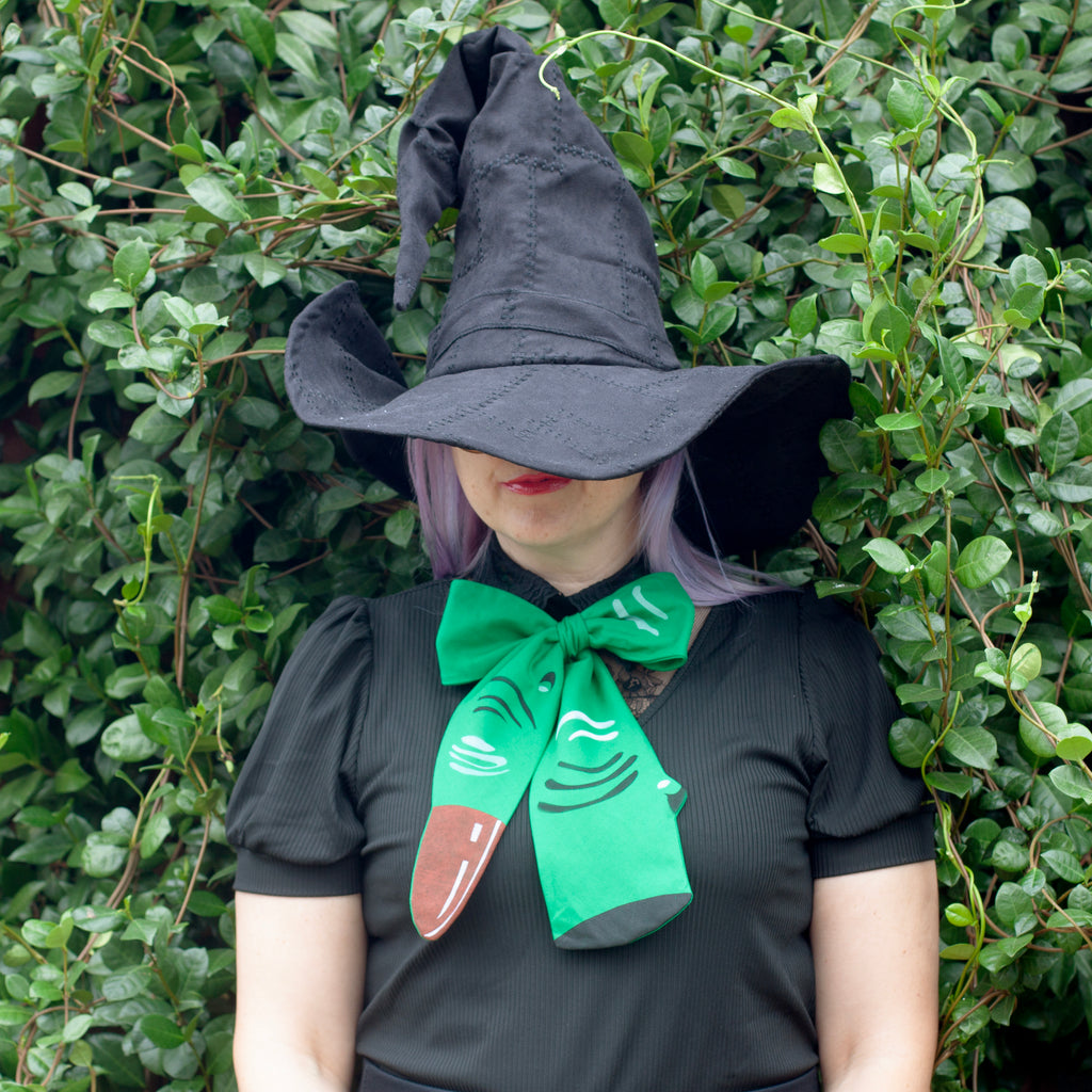 witch finger bow tie
