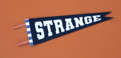 pennants! spooky, creepy, peculiar, strange