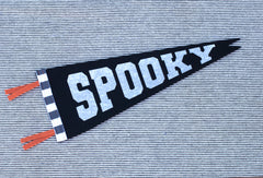 pennants! spooky, creepy, peculiar, strange