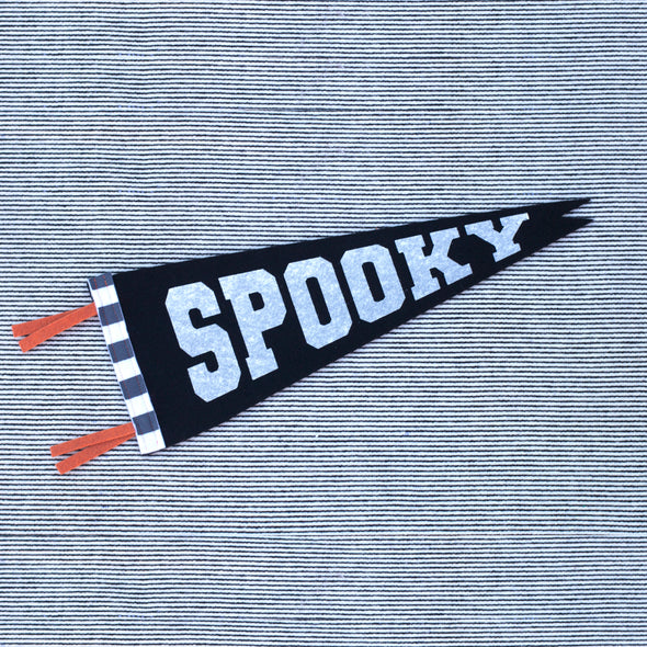 pennants! spooky, creepy, peculiar, strange