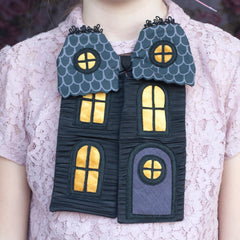 haunted house bow tie