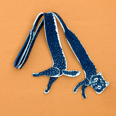 Scaredy cat bow tie