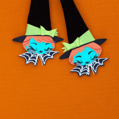 Witches tie- collab with Lisa Penney - September's rad tie of the month