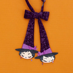 Witches tie- collab with Lisa Penney - September's rad tie of the month